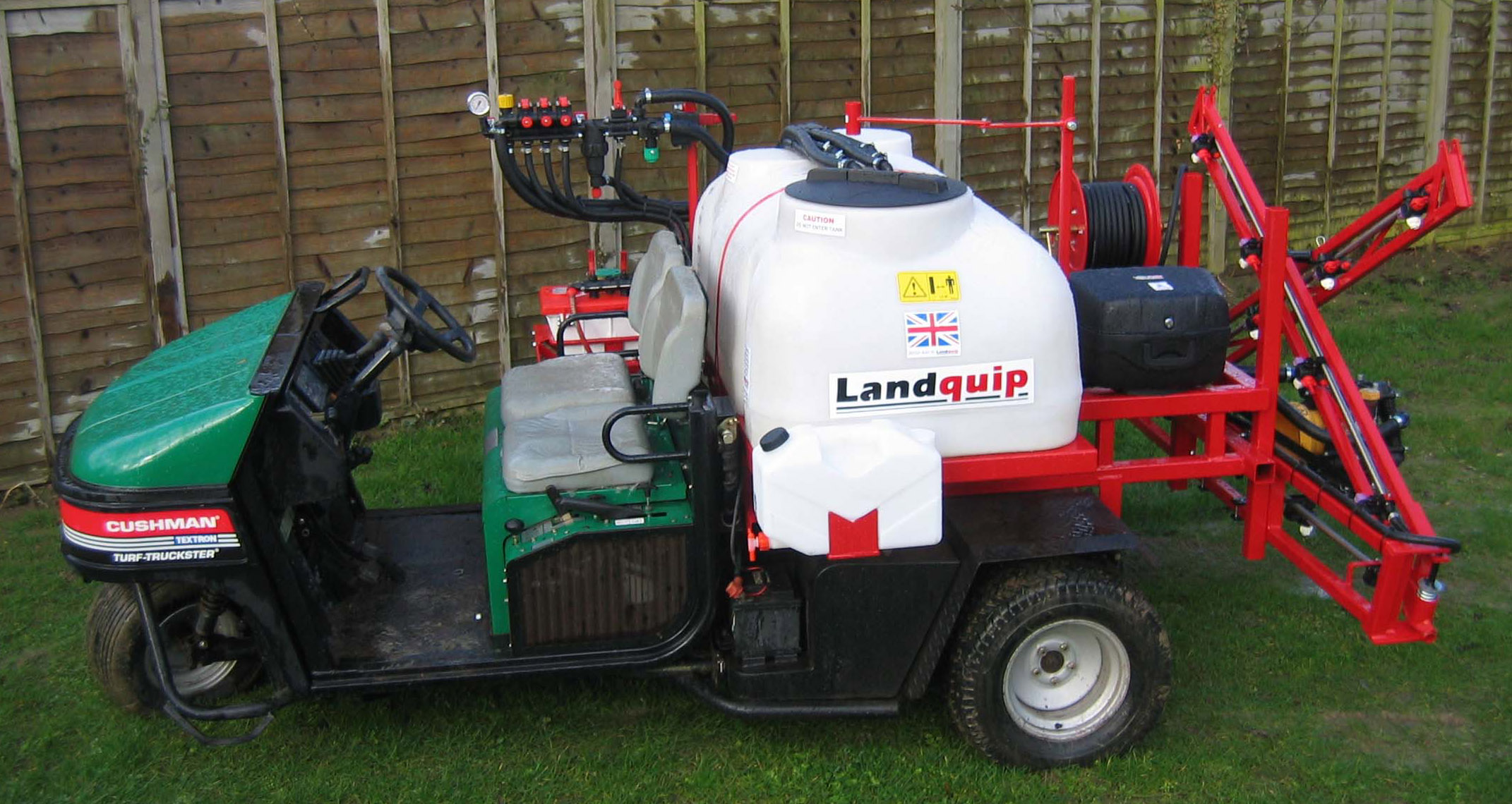 12 Amenity Demount Cushman 400 ltr 6m manual controls & PTO driven pump