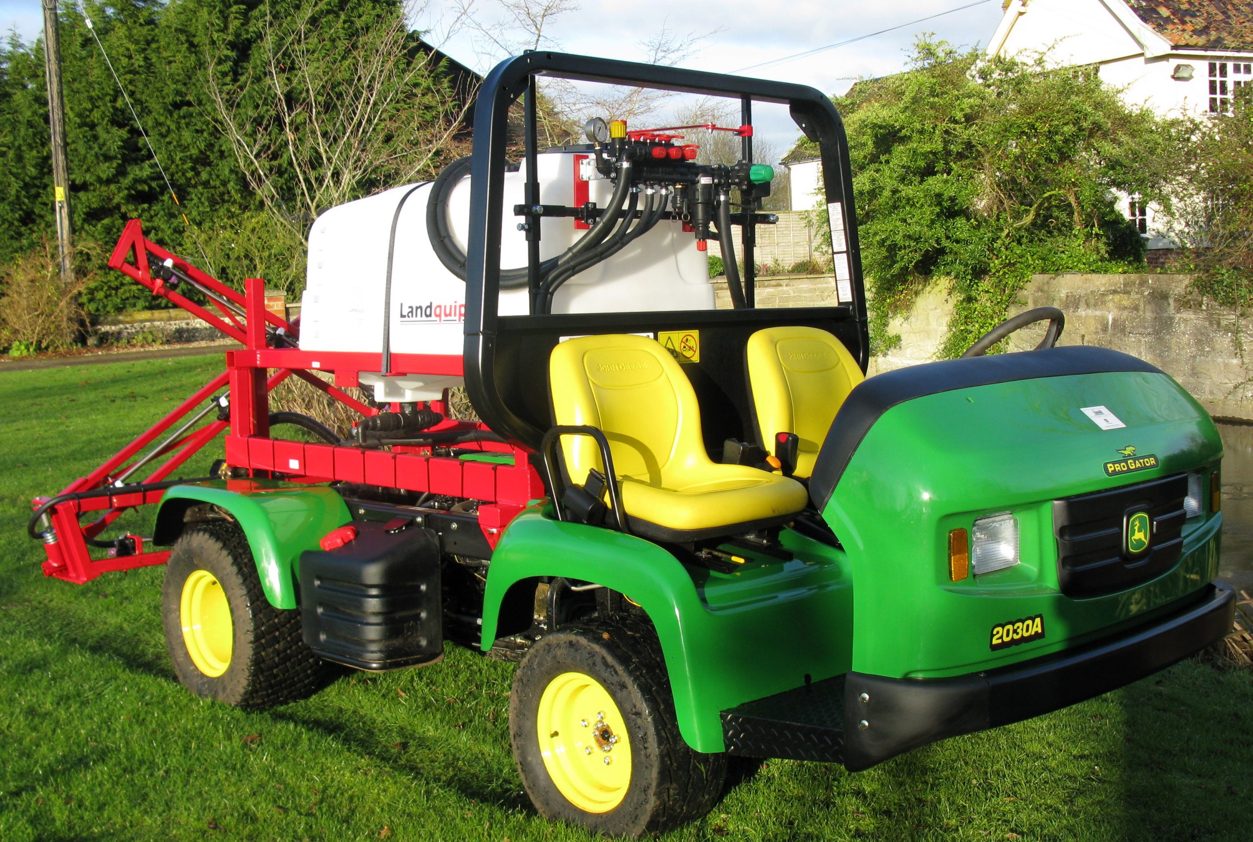 14 Amenity Demount JD Progator 600 ltr 6m manual controls & PTO driven pump